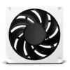 120 mm ventilátor Alphacool Apex Stealth Metall Aurora — 2600 ot/min, kovový rám