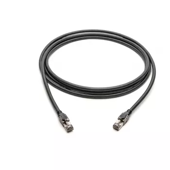 Digitus DK-1843-005 CAT 8.1 S/FTP prepojovací kábel 0,5 m, čierny