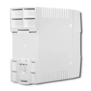 Qoltec Din Rail napájací zdroj | 40W | 24V | 1.67A | biely | štíhly