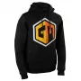 Global Masters Hoodie GM Logo - čierna (M)