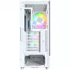 PC skriňa Montech X5 Midi Tower biela ATX 3x140 mm ventilátory