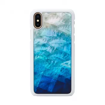 Obal na smartphone iKins pre iPhone XS/S blue lake white