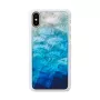 Obal na smartphone iKins pre iPhone XS/S blue lake white