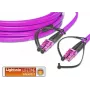 Lightwin LC-LC OM4 0,5 m optický kábel fialový (LDP-50 LC-LC 0.5 OM4 FD)
