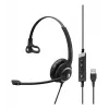 EPOS IMPACT SC 230 USB MS II Mono USB-A headset s ovládaním hovorov na kábli Microsoft Certified (1000578)