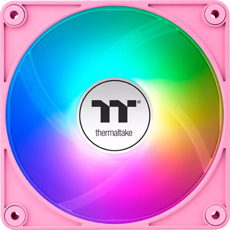 Thermaltake CT120 EX ARGB 120mm ružový 3-balík skriňový ventilátor