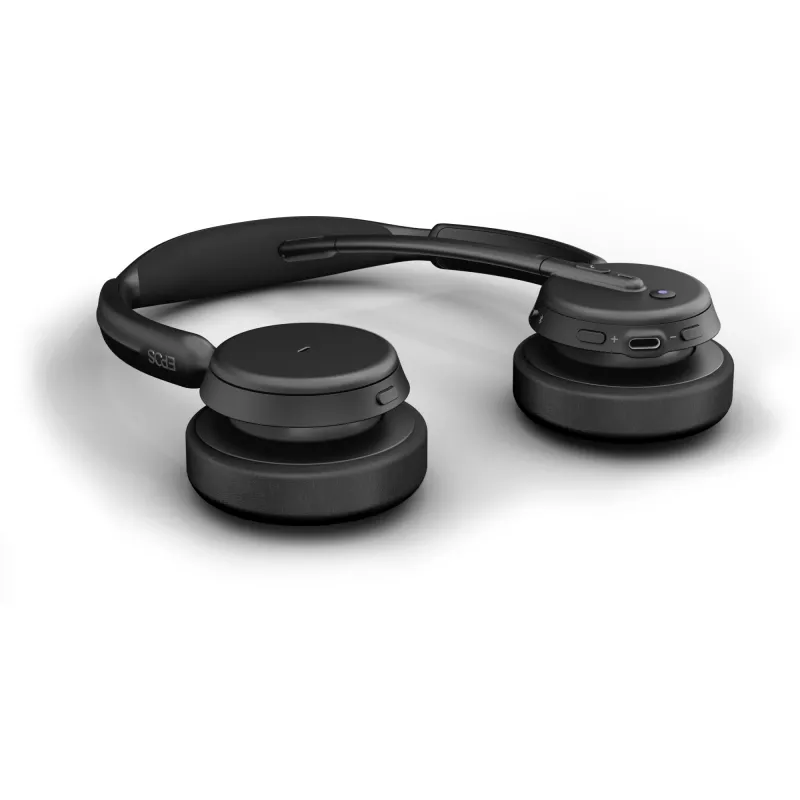 Epos Impact 500, binaurálny (obojstranný) headset, Bluetooth ANC, MS Teams certifikovaný, vrátane USB-C dongle s USB-A adaptérom