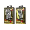 Powerbanka WEKOME WK-WP-345 série Vanguard, 10000 mAh, vstavaný kábel USB-C a Lightning, PD 20 W + QC 22,5 W, čierna