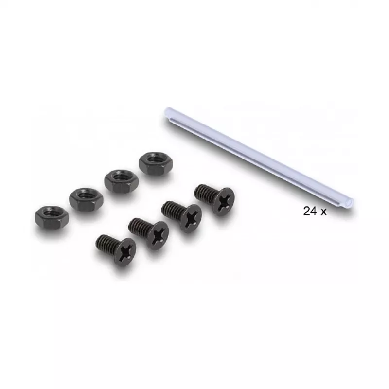 DeLOCK optická zváracá kazeta 24 vlákien biela sivá biela plast 179x100x9 mm