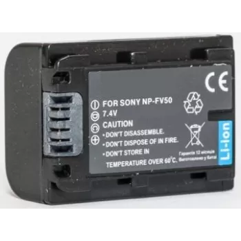 Batéria extra digital NP-FV50 7,2V 2200mAh — nabíjateľná batéria do fotoaparátu