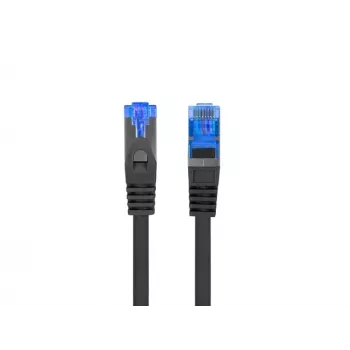 Sieťový kábel Lanberg PCF6A-10CC-0025-BK RJ45 Cat6a 0,25m čierny