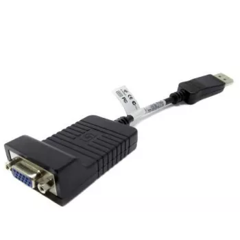 Video kábel adaptér HP 753745-001 DisplayPort na VGA 0,2 m čierny
