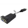Video kábel adaptér HP 753745-001 DisplayPort na VGA 0,2 m čierny