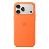Apple iPhone 17 Pro Max silikónové puzdro s MagSafe oranžové