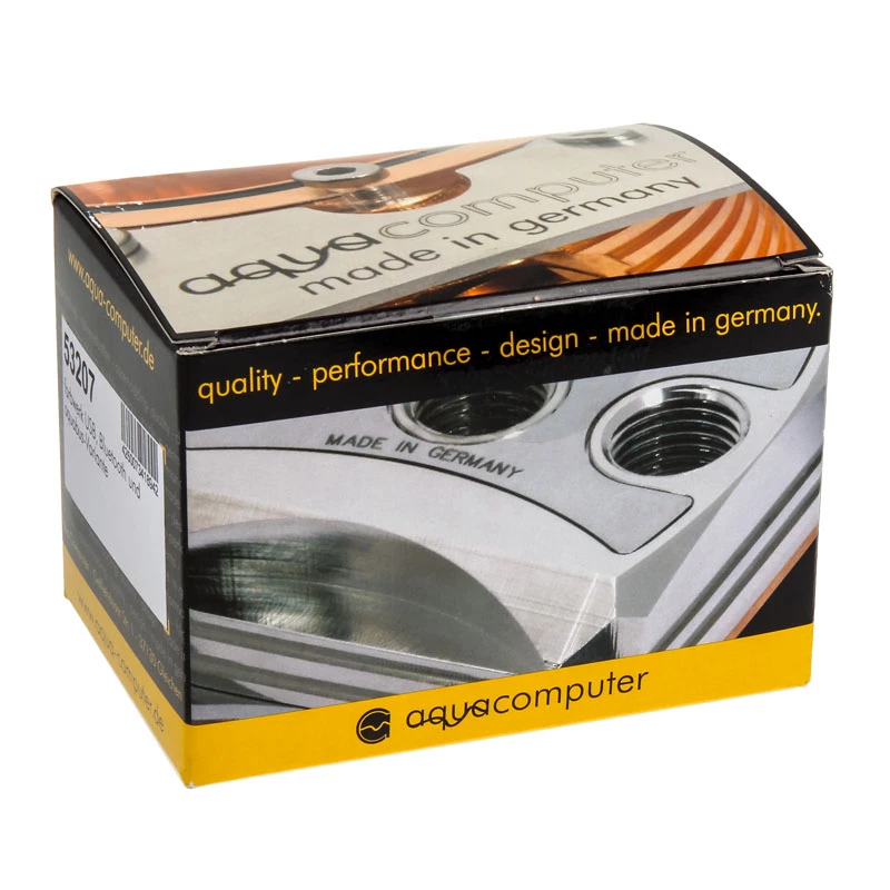 LED ovládač osvetlenia Aqua-Computer farbwerk USB – 12 V, 2,5 A, čierny