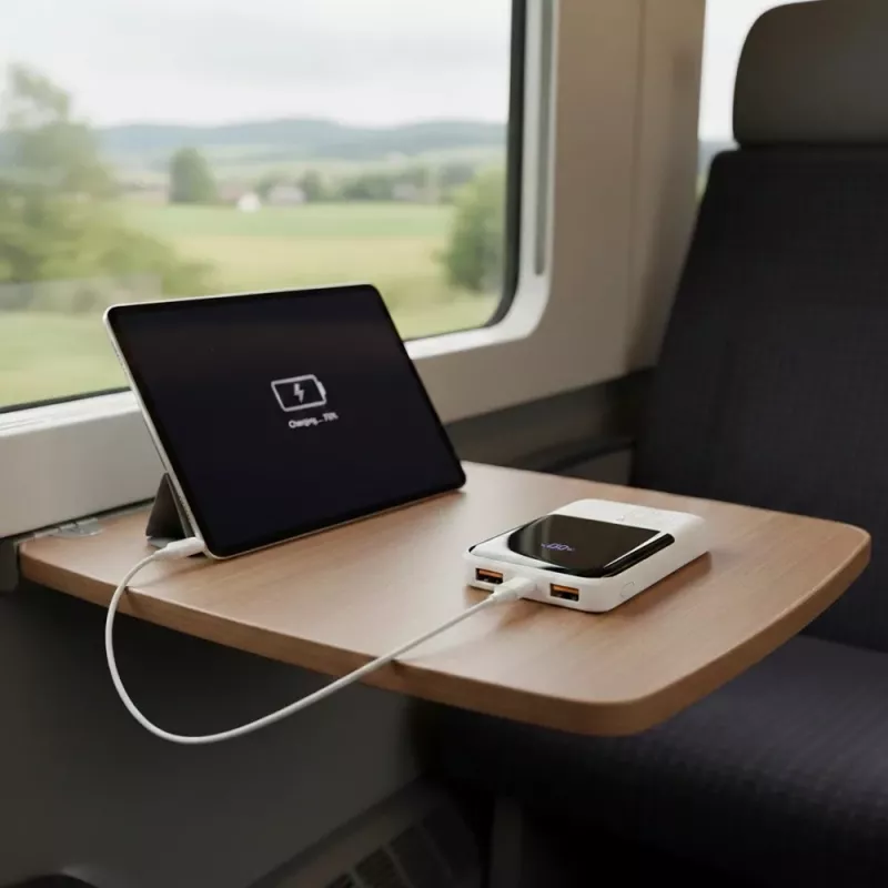 Powerbanka everActive EB-10Q 10 000 mAh, 2× USB výstup, 22,5W QC4.0