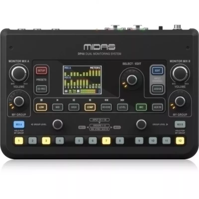 Mixér Midas DP48 48-kanálový OEM digitálny osobný monitorovací systém