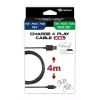 USB kábel Subsonic SA5355 4 m USB 2.0 A na Micro-USB A čierny