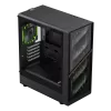 Gamemax skriňa | AERIS 330 MB | čierna | Mini-Tower | napájací zdroj nie je súčasťou