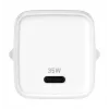 USB-C 35W 3A Power Delivery 3.0 QC 3.0 nástenná nabíjačka biela