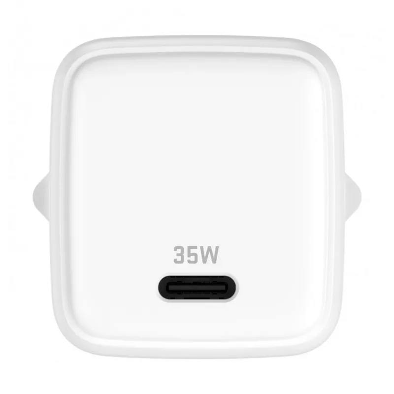 USB-C 35W 3A Power Delivery 3.0 QC 3.0 nástenná nabíjačka biela