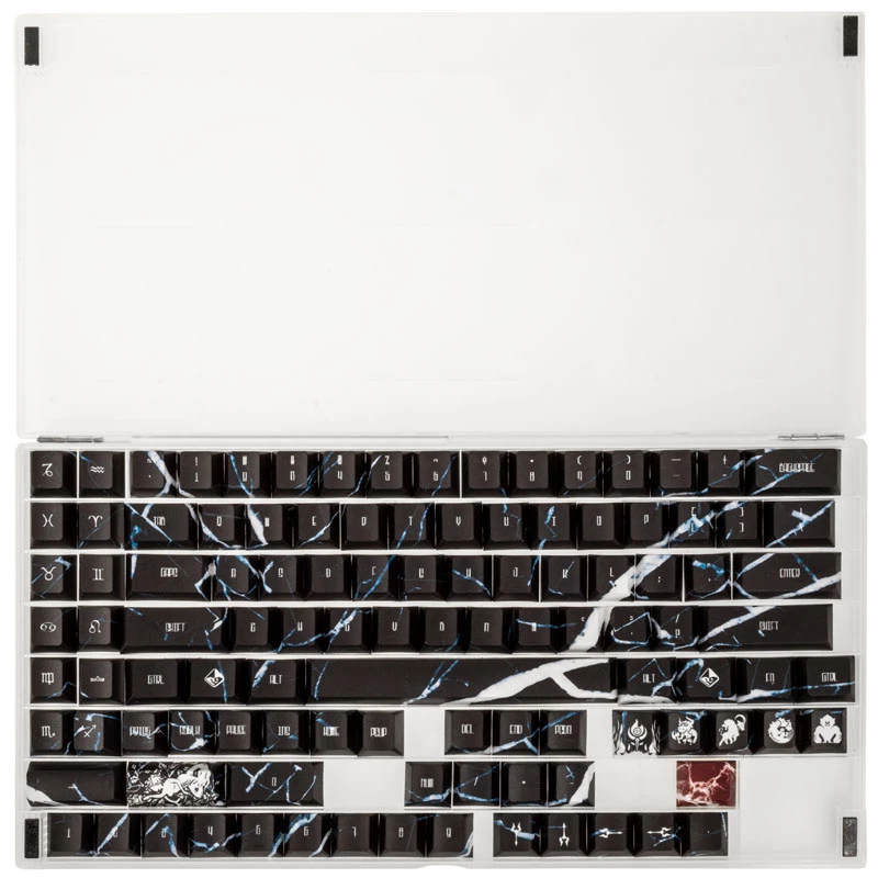 Sada keycapov Traitors TARTARUS GAKC-372 US rozloženie, OEM profil, materiál ABS