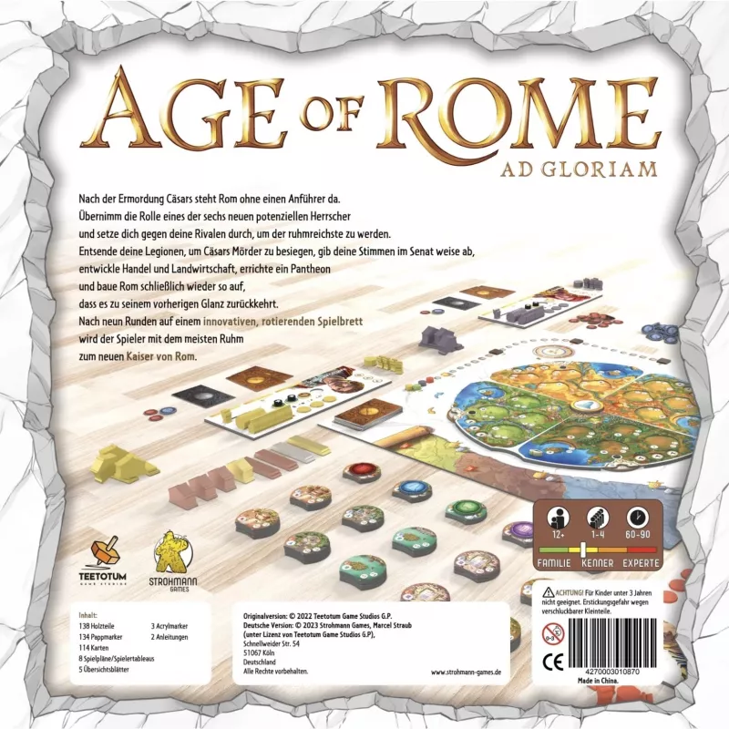 Age of Rome, dosková hra