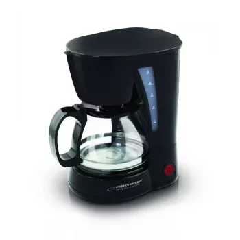 Filtračný kávovar ESPERANZA EKC006, 0,6 l nádrž na vodu, 650 W, čierny, na pracovnú dosku