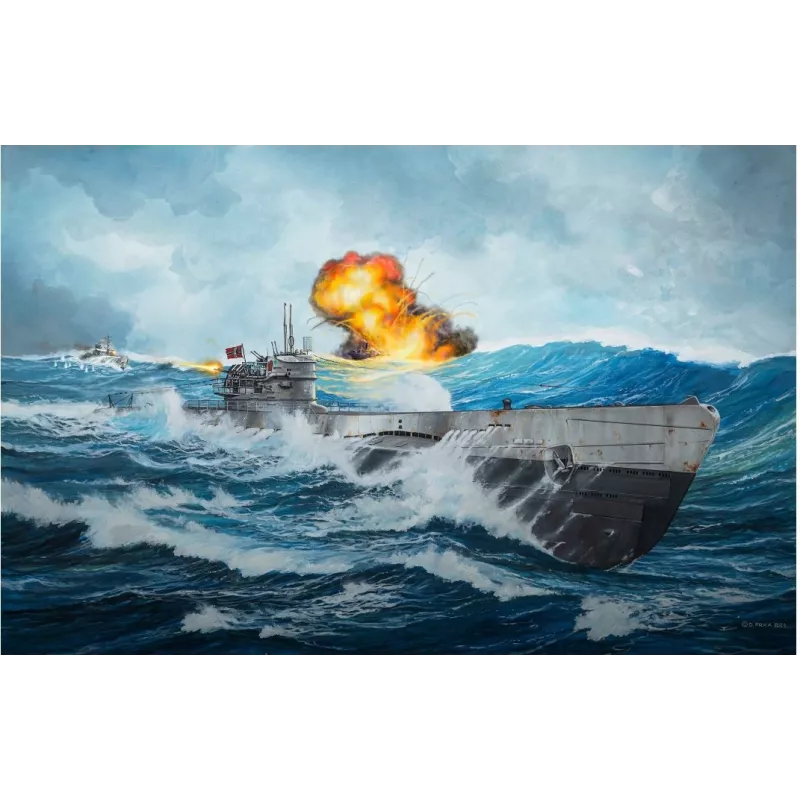 Plastový model German Submarine T.IX C/40 1/144