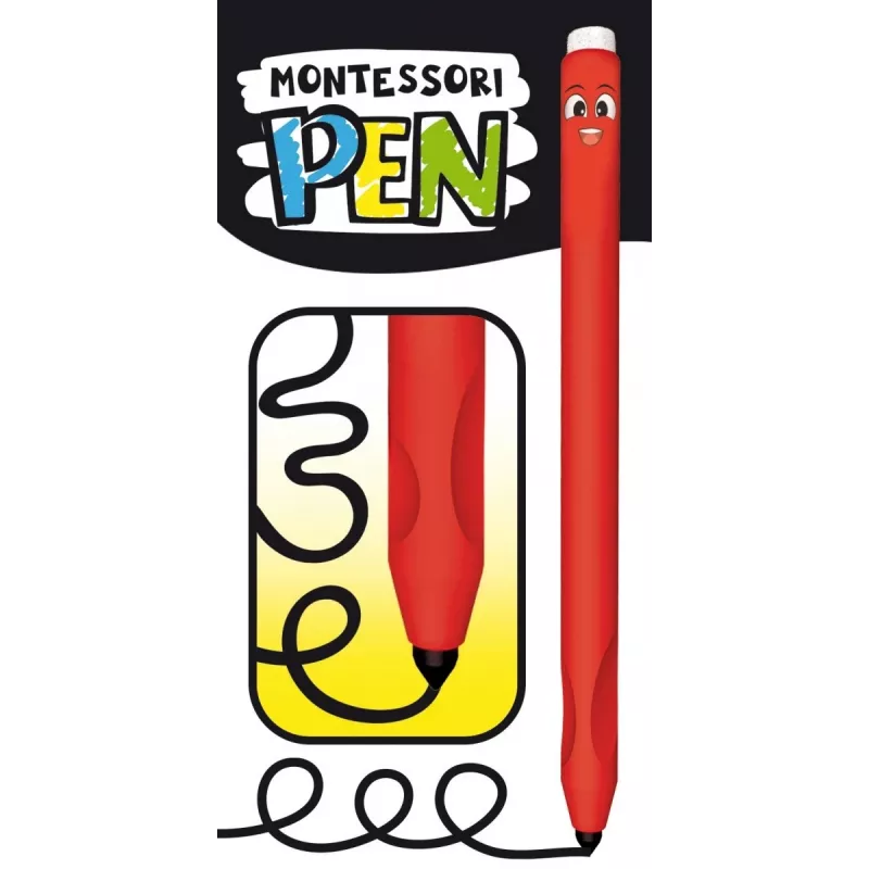 Montessori pero písacia škola vzdelávacia sada s 18 tabuľkami