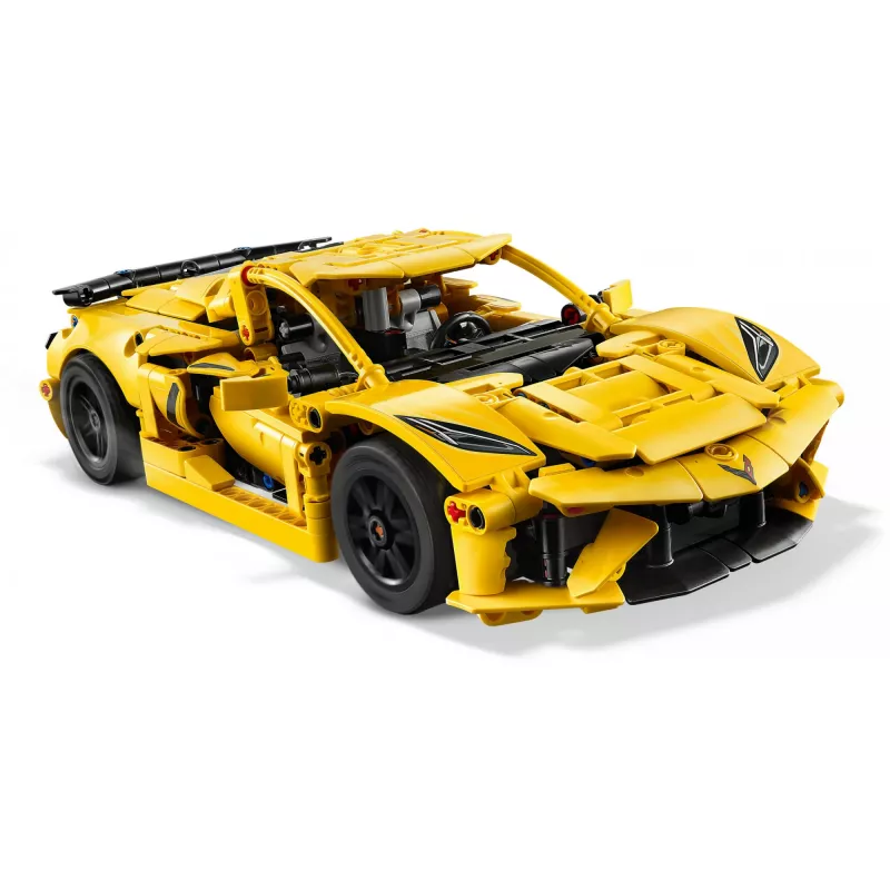 LEGO Technic Corvette Stingray 42205 2-in-1 kabriolet a kupé model, 732 dielov, 80×270×140 mm