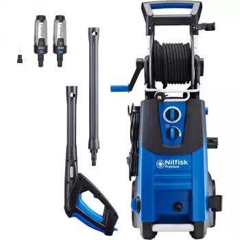 Nilfisk PREMIUM 180-10 EU vysokotlakový čistič stojatý elektrický 610 l/h 2900 W modrá, čierna