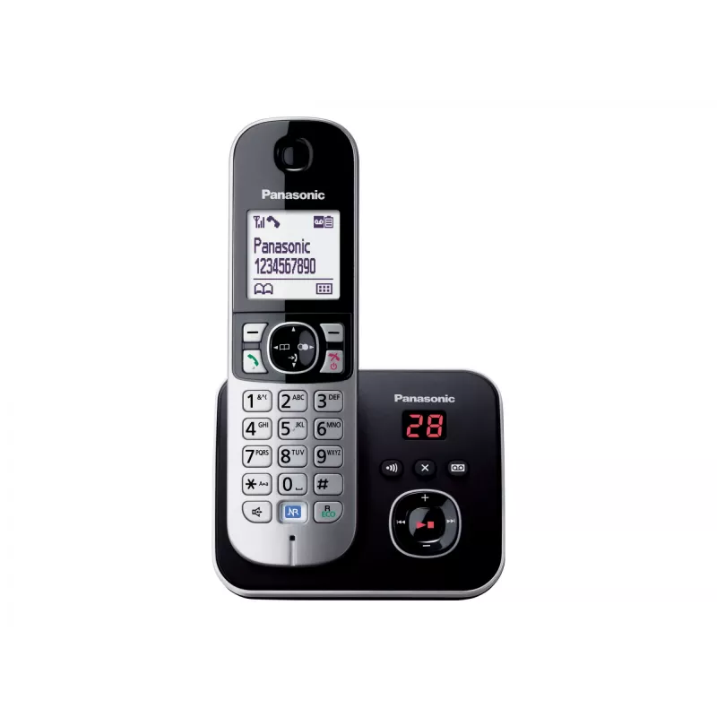 DECT telefón Panasonic KX-TG6821GB čierny