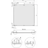 Schroff 20848068 Predný panel s U-profilom, EMC tienitelný, 3U, 63 HP