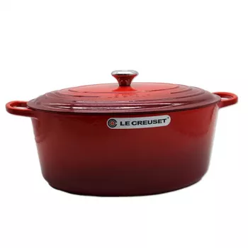 Le Creuset Signature pekáč oválny višňovo červený 40cm
