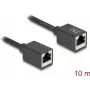 Sieťový kábel DeLOCK 90335 RJ-45 Cat6a 10 m čierny