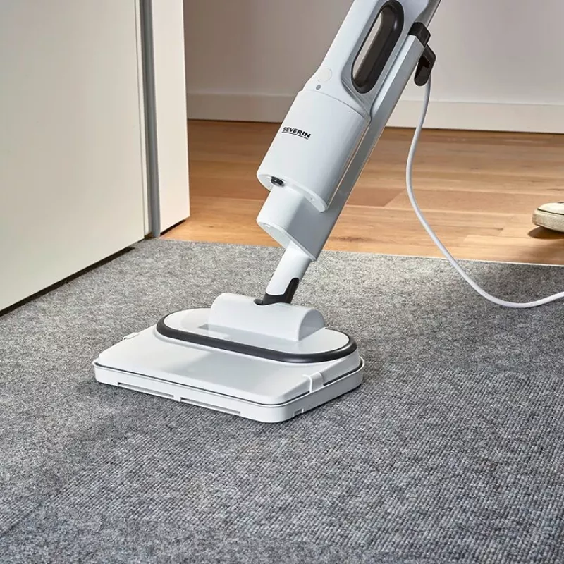 Prenosný parný čistič Severin SC 7142 0,4 L 1500 W antracitová biela