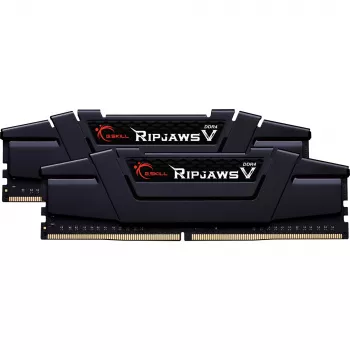DIMM 64 GB DDR4-2666 (2x 32 GB) Dual-Kit, operačná pamäť čierna, F4-2666C19D-64GVK, Ripjaws V, INTEL XMP