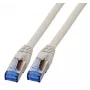 EFB-Elektronik RJ45 patch kábel Cat.6A S/FTP TPECat.7 plný kábel superflex sivá 3m výrobca: EFB Elektronik (K5525FGR.3)