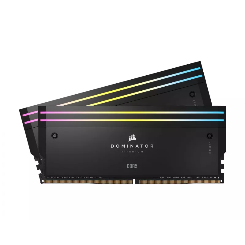DIMM 48 GB DDR5-7200 (2x 24 GB) Dual-Kit, pamäť čierna, CMP48GX5M2X7200C36, Dominator Titanium, INTEL XMP