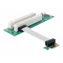 DeLOCK PCI-E/2x PCI rozširujúce karty/adaptér interný