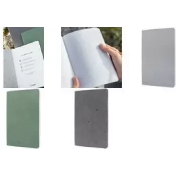 Zápisník sigel RE‑UP A5 štvorcový svetlosivý softcover 100 strán