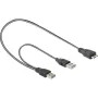 USB kábel DeLOCK 82909 USB 3.2 Gen 1 0,2 m