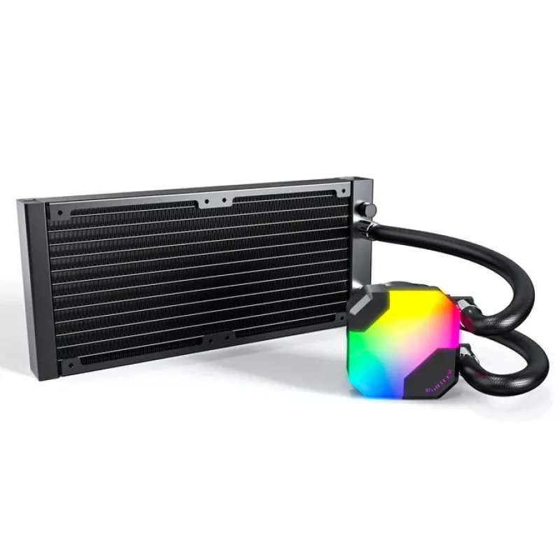All-in-One kvapalinový chladič CPU Montech Hyper Flow ARGB 240 mm, čierny