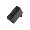 NATEC NUC-2234 nabíjačka pre mobilné zariadenia notebook, smartfón čierna AC rýchle nabíjanie interiérová