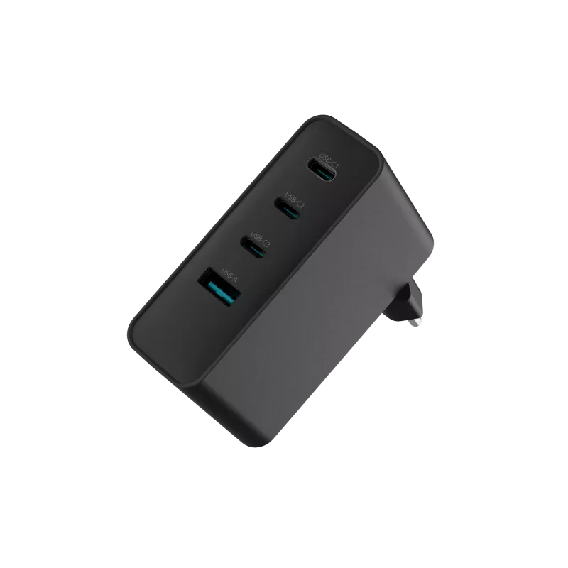 NATEC NUC-2234 nabíjačka pre mobilné zariadenia notebook, smartfón čierna AC rýchle nabíjanie interiérová
