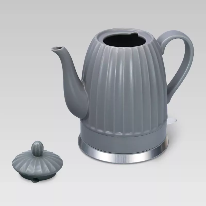 Rýchlovarná kanvica Maestro MR-077, 1,5 l, 1500 W, keramické telo, sivá