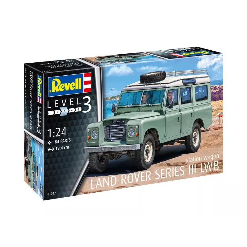 Plastový model Land Rover Series III
