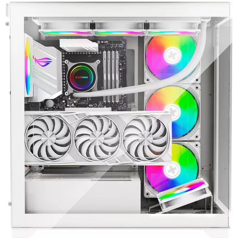 Skriňa | XILENCE | ATX/micro ATX/Mini-ITX | biela | Midi Tower | PC | X818.W.ARGB