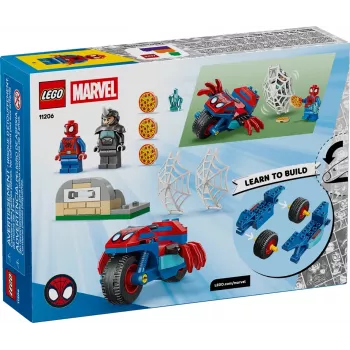 LEGO MARVEL 11206 Spidey na svojej motorke proti Rhino